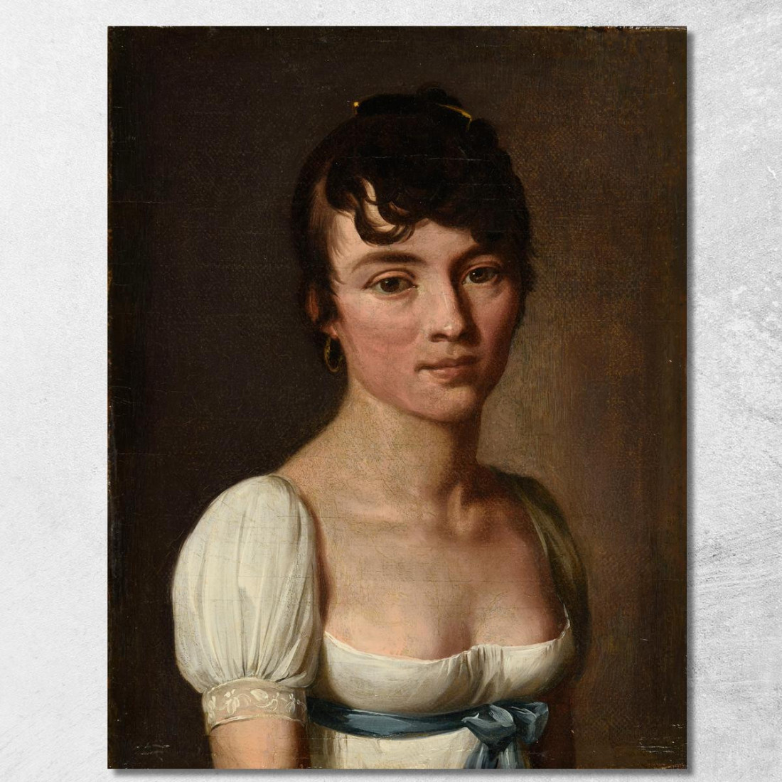 Ritratto Di Una Donna Anonima Louis Léopold Boilly llb25 quadro stampato su tela Ritratto Di Una Donna Anonima Louis Léopold Boilly llb25 quadro stampato su tela