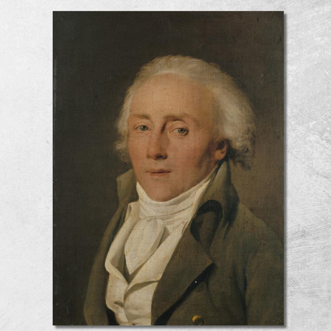 Ritratto Di Jean-Baptiste Corsse (1760-1815) Attore Louis Léopold Boilly llb27 quadro stampato su tela Ritratto Di Jean-Baptiste Corsse (1760-1815) Attore Louis Léopold Boilly llb27 quadro stampato su tela