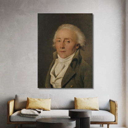 Ritratto Di Jean-Baptiste Corsse (1760-1815) Attore Louis Léopold Boilly llb27 quadro stampato su tela