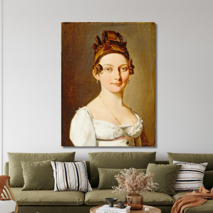 Ritratto Di Una Signora Louis Léopold Boilly llb38 quadro stampato su tela