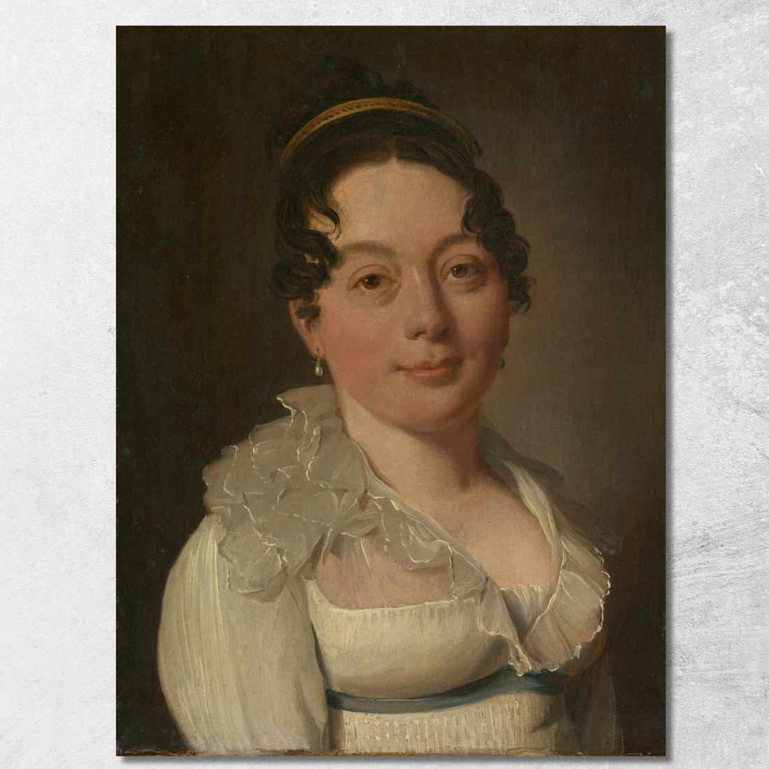 Ritratto Di Una Donna Louis Léopold Boilly llb42 quadro stampato su tela Ritratto Di Una Donna Louis Léopold Boilly llb42 quadro stampato su tela