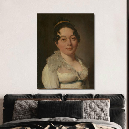 Ritratto Di Una Donna Louis Léopold Boilly llb42 quadro stampato su tela