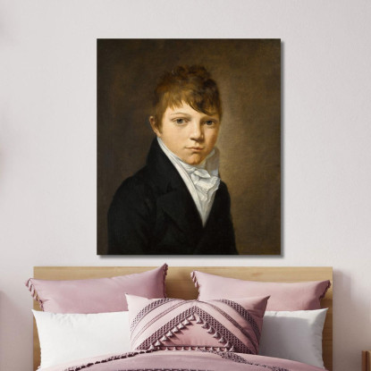 Ritratto Di Un Ragazzo Giovane Louis Léopold Boilly llb43 quadro stampato su tela