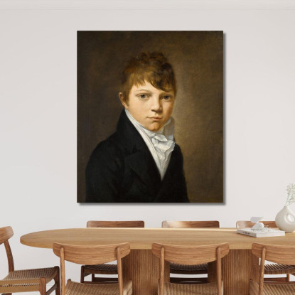 Ritratto Di Un Ragazzo Giovane Louis Léopold Boilly llb43 quadro stampato su tela