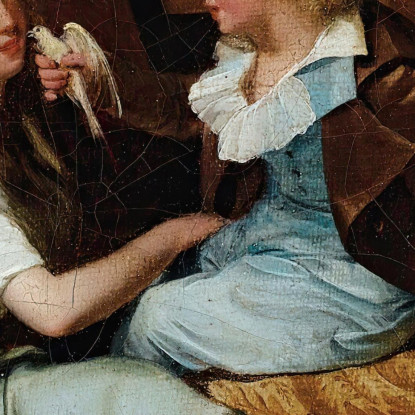 La Colomba Prediletta Louis Léopold Boilly llb52 quadro stampato su tela
