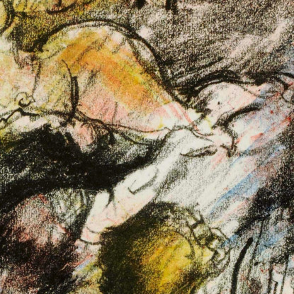 À La Cour De Dresde Lovis Corinth lcr2 tableau impression sur toile