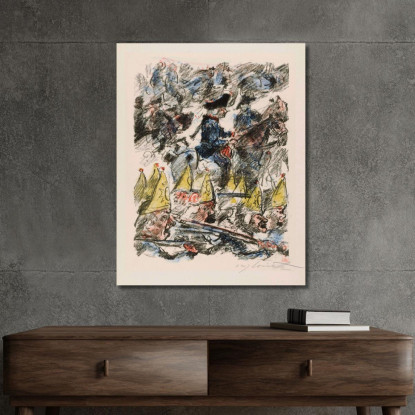 Le Roi À Leuthen Lovis Corinth lcr16 tableau impression sur toile