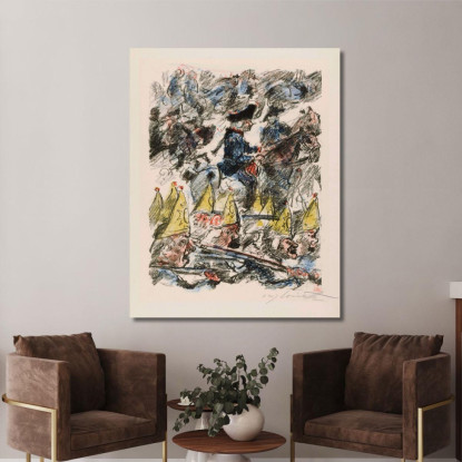Le Roi À Leuthen Lovis Corinth lcr16 tableau impression sur toile