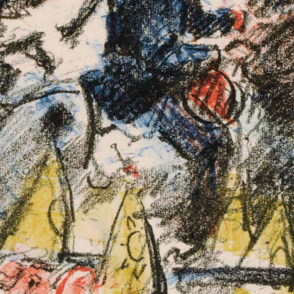 Le Roi À Leuthen Lovis Corinth lcr16 tableau impression sur toile