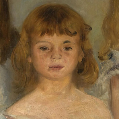 Trois Petites Filles Lovis Corinth lcr25 tableau impression sur toile