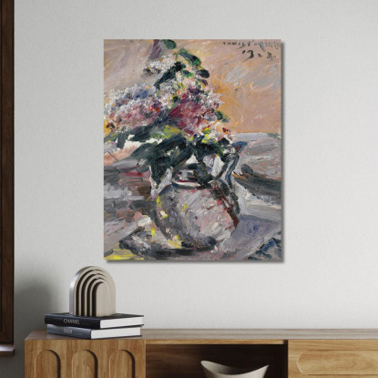 Lilas Dans Une Cruche En Verre Lovis Corinth lcr29 tableau impression sur toile