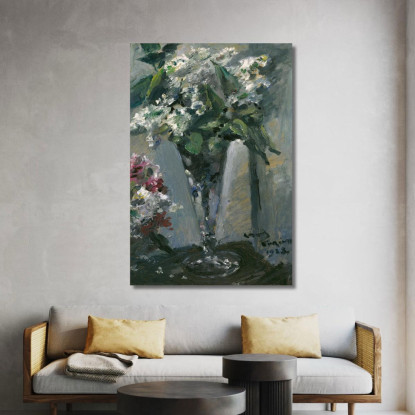 Lilas Dans Un Verre Calice Lovis Corinth lcr30 tableau impression sur toile
