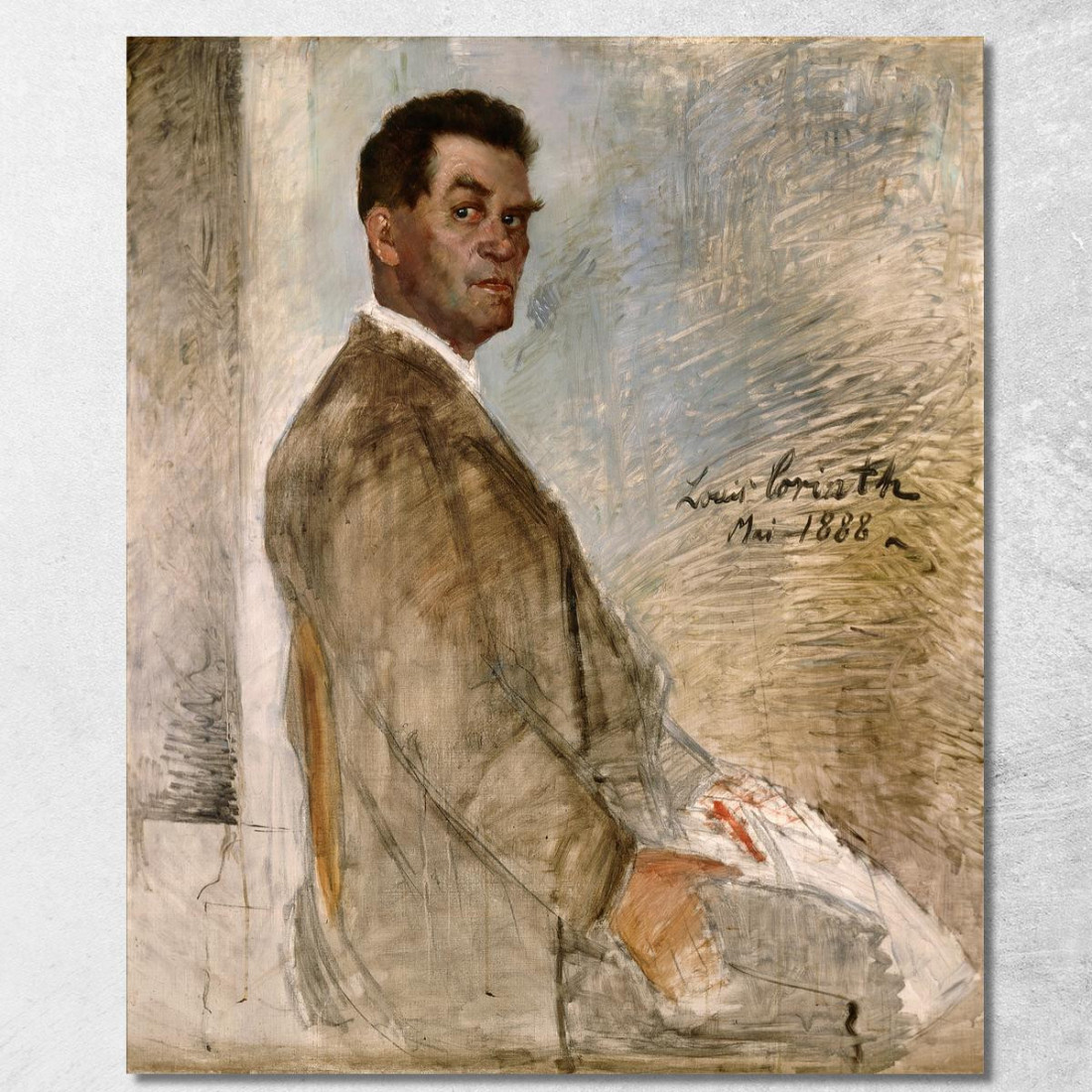 Franz Heinrich Corinth Le Père De L'Artiste Lovis Corinth lcr32 tableau impression sur toile Franz Heinrich Corinth Le Père De L'Artiste Lovis Corinth lcr32 tableau impression sur toile