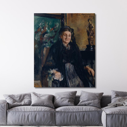 Madame Marie Moll Lovis Corinth lcr33 tableau impression sur toile