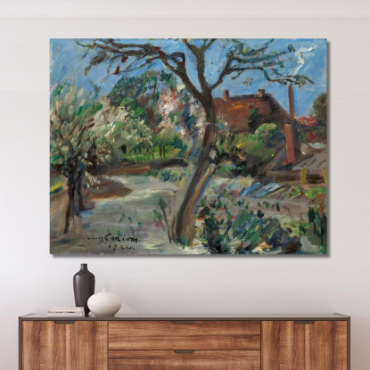 Paysage Au Début Du Printemps Lovis Corinth lcr51 tableau impression sur toile