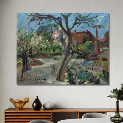 Paysage Au Début Du Printemps Lovis Corinth lcr51 tableau impression sur toile