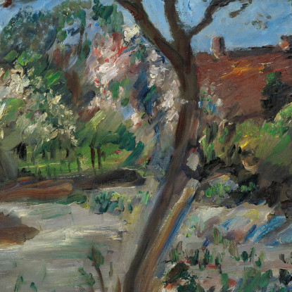 Paysage Au Début Du Printemps Lovis Corinth lcr51 tableau impression sur toile