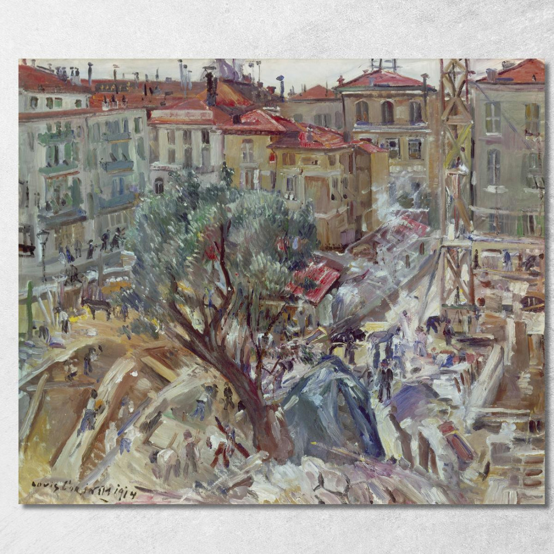 Nouveau Bâtiment À Monte Carlo Lovis Corinth lcr63 tableau impression sur toile Nouveau Bâtiment À Monte Carlo Lovis Corinth lcr63 tableau impression sur toile