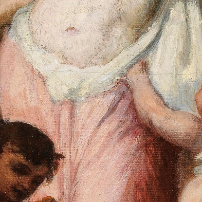 L'Amore E La Ricchezza Narcisse-Virgile Diaz de La Peña nvd45 quadro stampato su tela