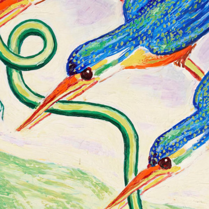 Il Serpente Rapito Nils Dardel ndr8 quadro stampato su tela
