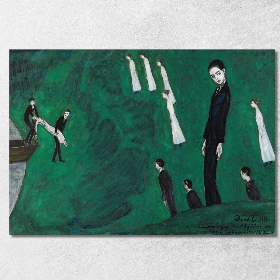 La Ragazza Annegata I Nils Dardel ndr9 quadro stampato su tela La Ragazza Annegata I Nils Dardel ndr9 quadro stampato su tela