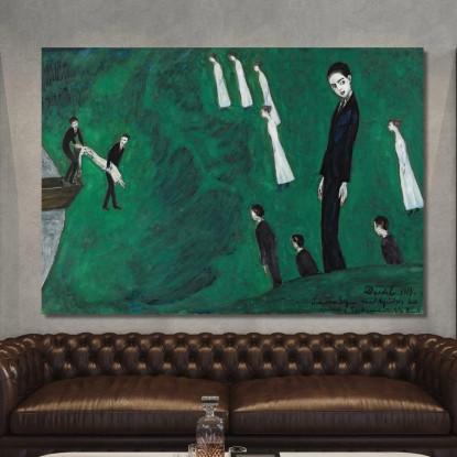 La Ragazza Annegata I Nils Dardel ndr9 quadro stampato su tela