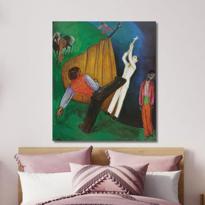Esecuzione Nils Dardel ndr14 quadro stampato su tela