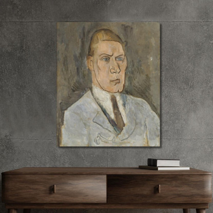 Gustaf Hellström 1882-1953 Autore Nils Dardel ndr20 quadro stampato su tela