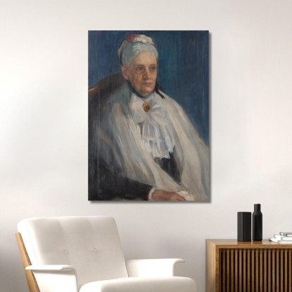La Nonna Dell'Artista Baronessa Von Dardel Nils Dardel ndr24 quadro stampato su tela