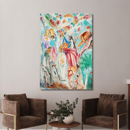 Il Turista A Tenerife Nils Dardel ndr49 quadro stampato su tela