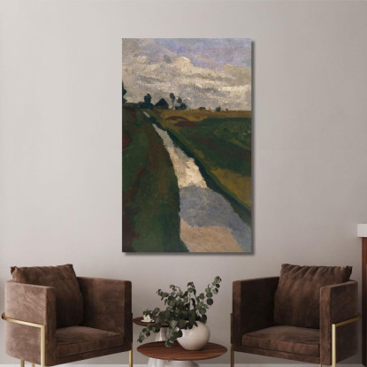 Canale Della Brughiera Paula Modersohn-Becker pmb31 quadro stampato su tela