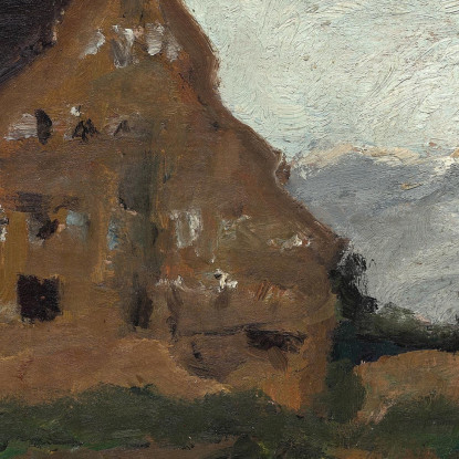 Vecchia Fabbrica Paula Modersohn-Becker pmb33 quadro stampato su tela