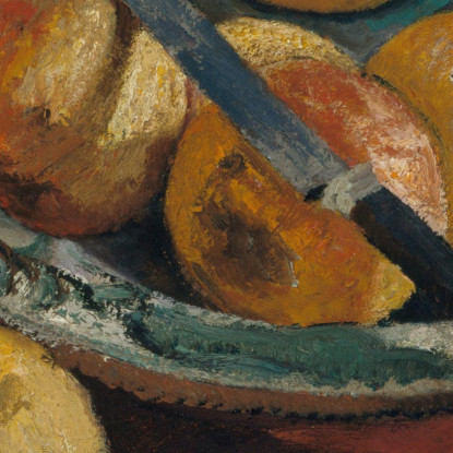 Natura Morta Con Mele E Vetro Verde Paula Modersohn-Becker pmb46 quadro stampato su tela
