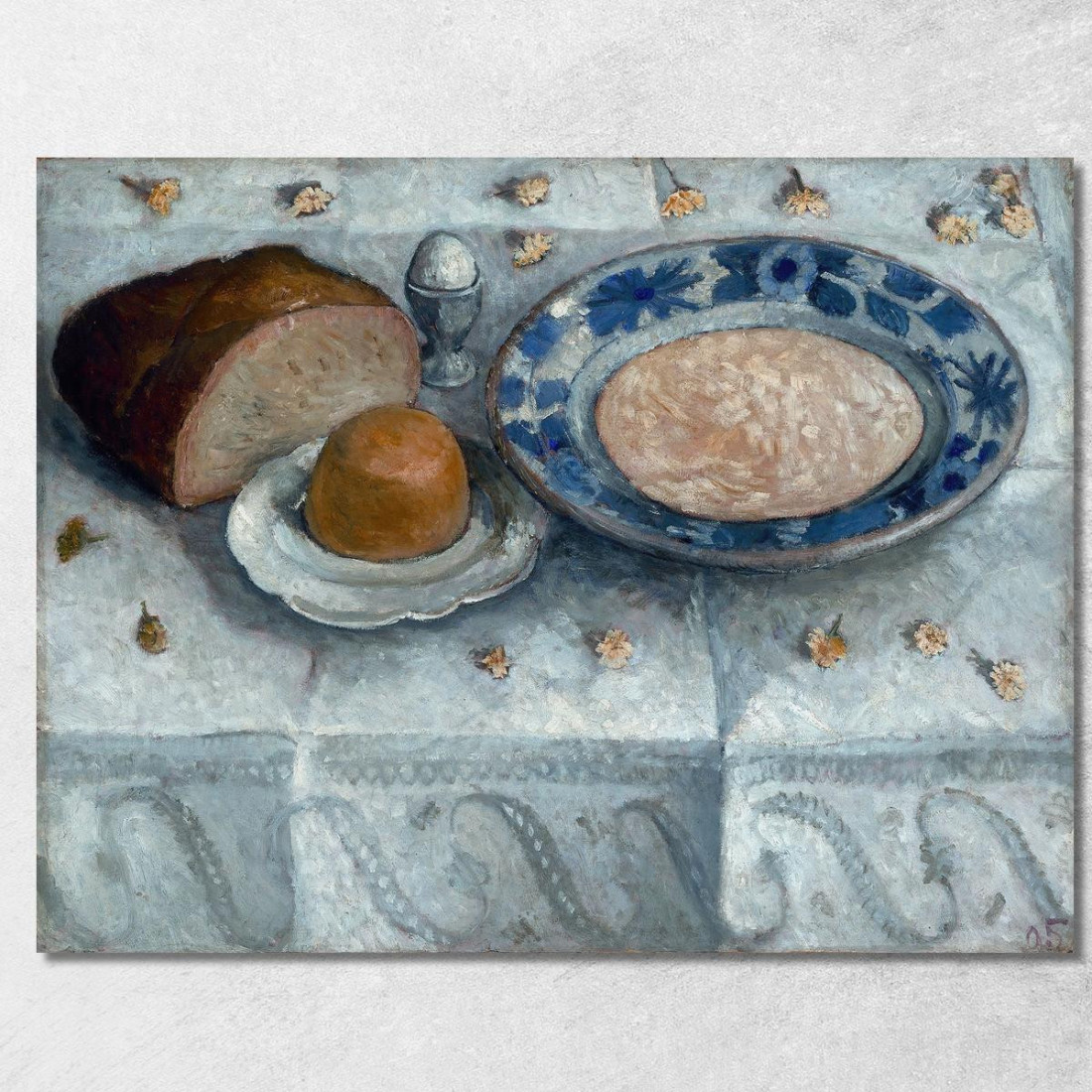 Natura Morta Con Zuppa Di Latte (Tavola Per La Colazione) Paula Modersohn-Becker pmb48 quadro stampato su tela Natura Morta Con Zuppa Di Latte (Tavola Per La Colazione) Paula Modersohn-Becker pmb48 quadro stampato su tela