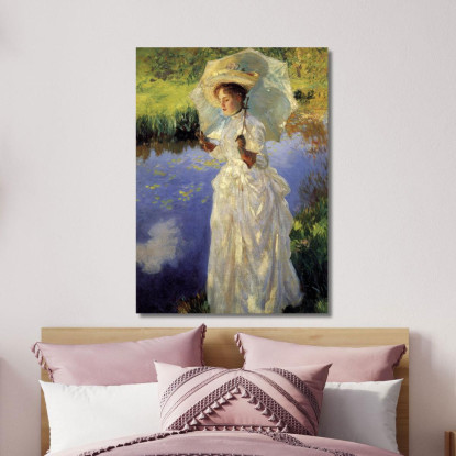 Passeggiata Mattutina John Singer Sargent jss172 quadro stampato su tela