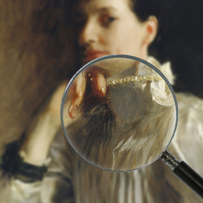 La Signora Henry Galbraith Ward John Singer Sargent jss180 quadro stampato su tela