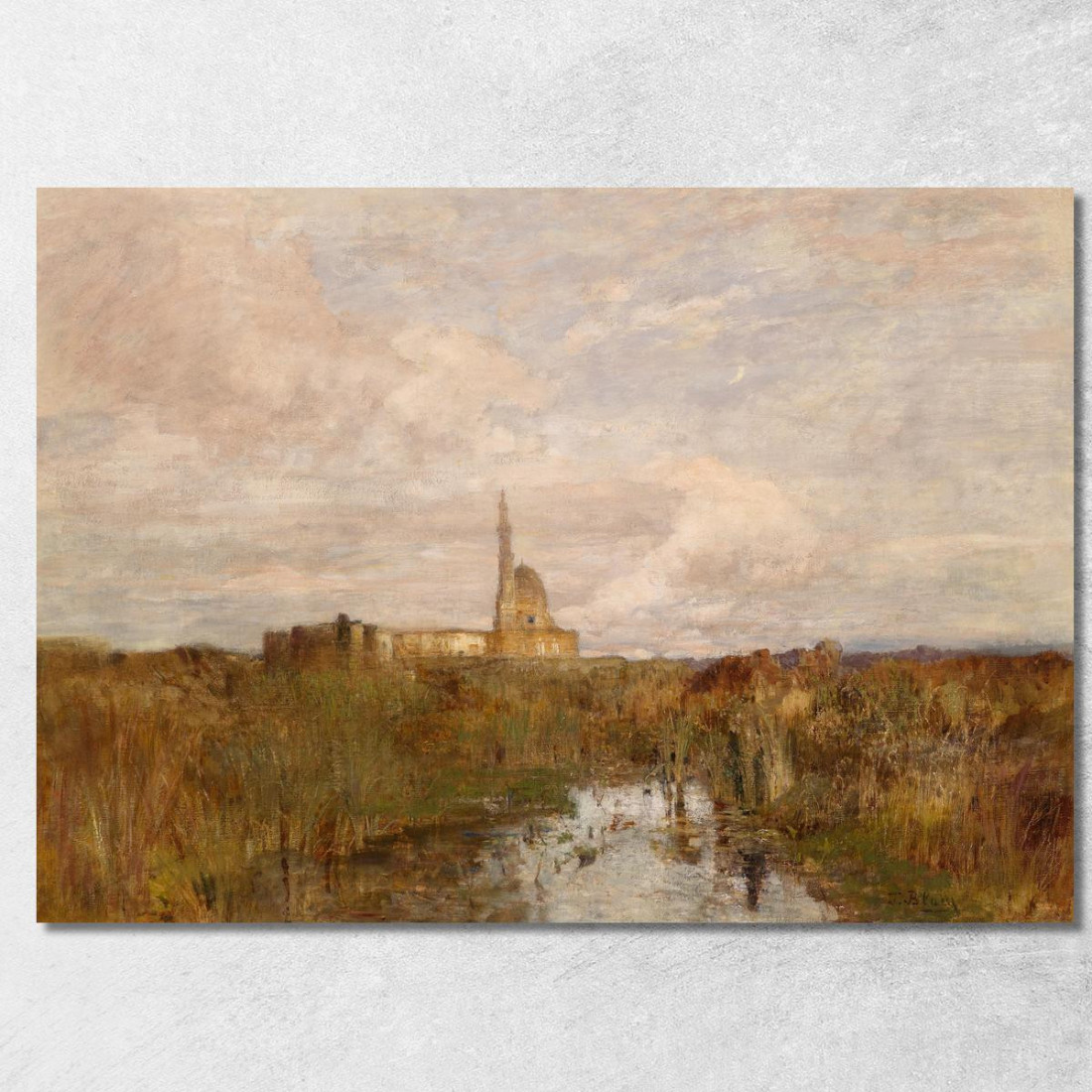 Palazzo Egizio – Esposizione Universale 1873 Vienna Tina Blau tbl68 quadro stampato su tela Palazzo Egizio – Esposizione Universale 1873 Vienna Tina Blau tbl68 quadro stampato su tela