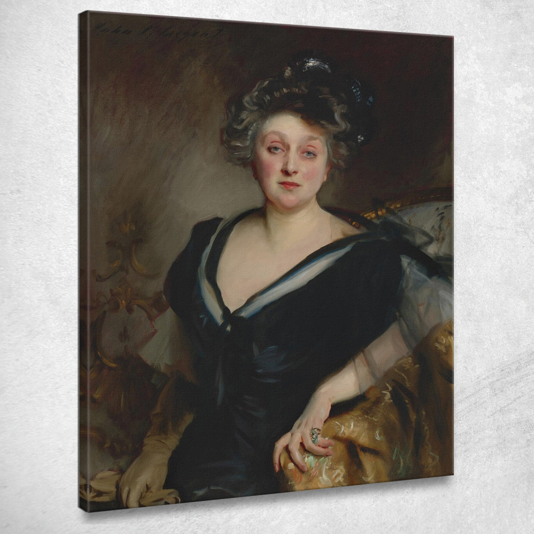 La Signora George Mosenthal John Singer Sargent jss192 quadro stampato su tela La Signora George Mosenthal John Singer Sargent jss192 quadro stampato su tela