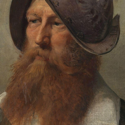Studio Di Figura Per "Cristiano Iv Fonda Christiania" Adolph Tidemand atd23 quadro stampato su tela