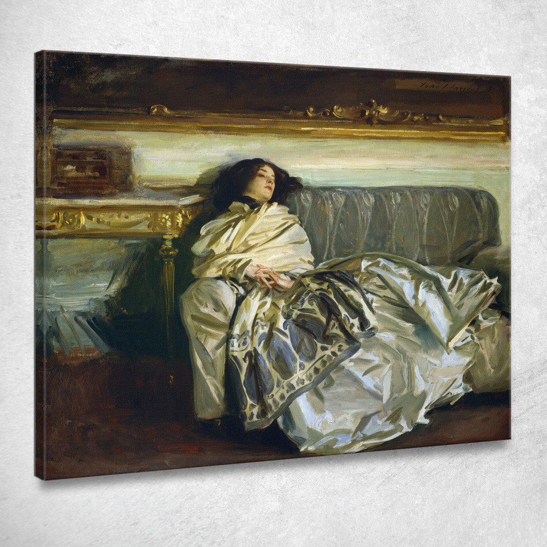 Riposo Di Nonchaloir John Singer Sargent jss203 quadro stampato su tela Riposo Di Nonchaloir John Singer Sargent jss203 quadro stampato su tela