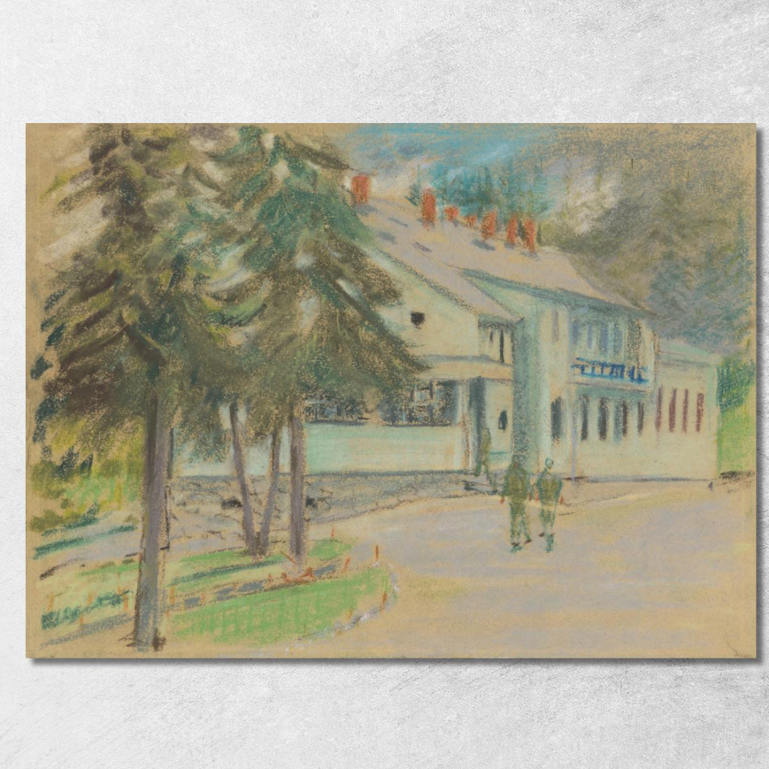 Baracche Arnold Peter Weisz-Kubínčan apw3 quadro stampato su tela Baracche Arnold Peter Weisz-Kubínčan apw3 quadro stampato su tela
