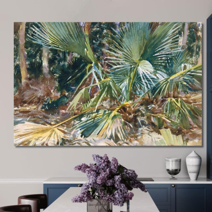 Palmetto John Singer Sargent jss212 quadro stampato su tela