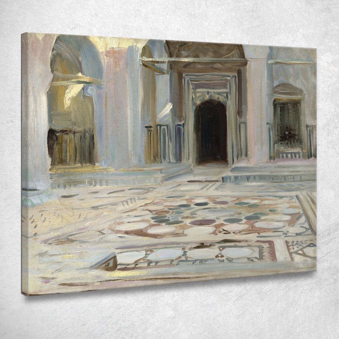 Marciapiede John Singer Sargent jss213 quadro stampato su tela Marciapiede John Singer Sargent jss213 quadro stampato su tela