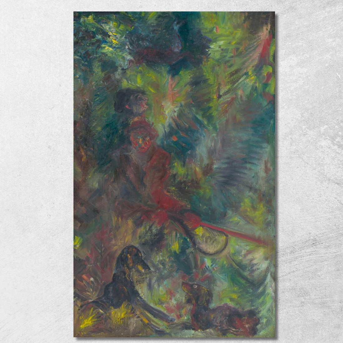 Bracconieri Arnold Peter Weisz-Kubínčan apw58 quadro stampato su tela Bracconieri Arnold Peter Weisz-Kubínčan apw58 quadro stampato su tela