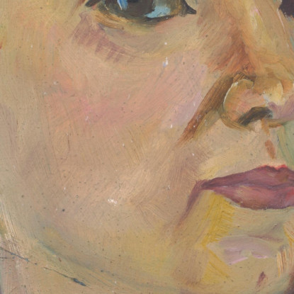 Ritratto Di Una Donna Arnold Peter Weisz-Kubínčan apw60 quadro stampato su tela