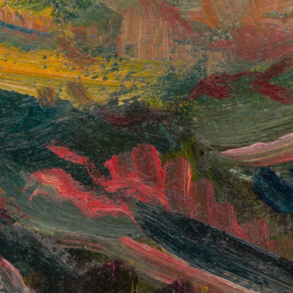 Tramonto Sulle Montagne 2 Arnold Peter Weisz-Kubínčan apw81 quadro stampato su tela