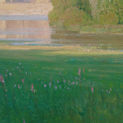Crepuscolo. Cava Di Pietra Sul Danubio Carl Moll cml2 quadro stampato su tela