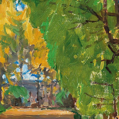 Motivo Dal Parco Del Castello Di Jevišovice Carl Moll cml35 quadro stampato su tela