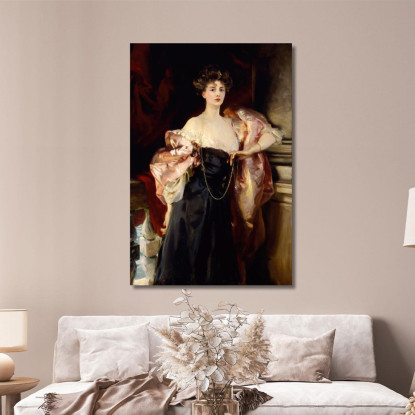 Ritratto Di Helen Vincent Viscontessa D Abernon John Singer Sargent jss227 quadro stampato su tela
