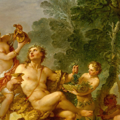 Baccanale Charles-Joseph Natoire cjn4 quadro stampato su tela